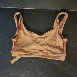 Skims Fits Everybody Sculpting Scoop Neck Bralette Ochre BR-SCN-1631 NWT